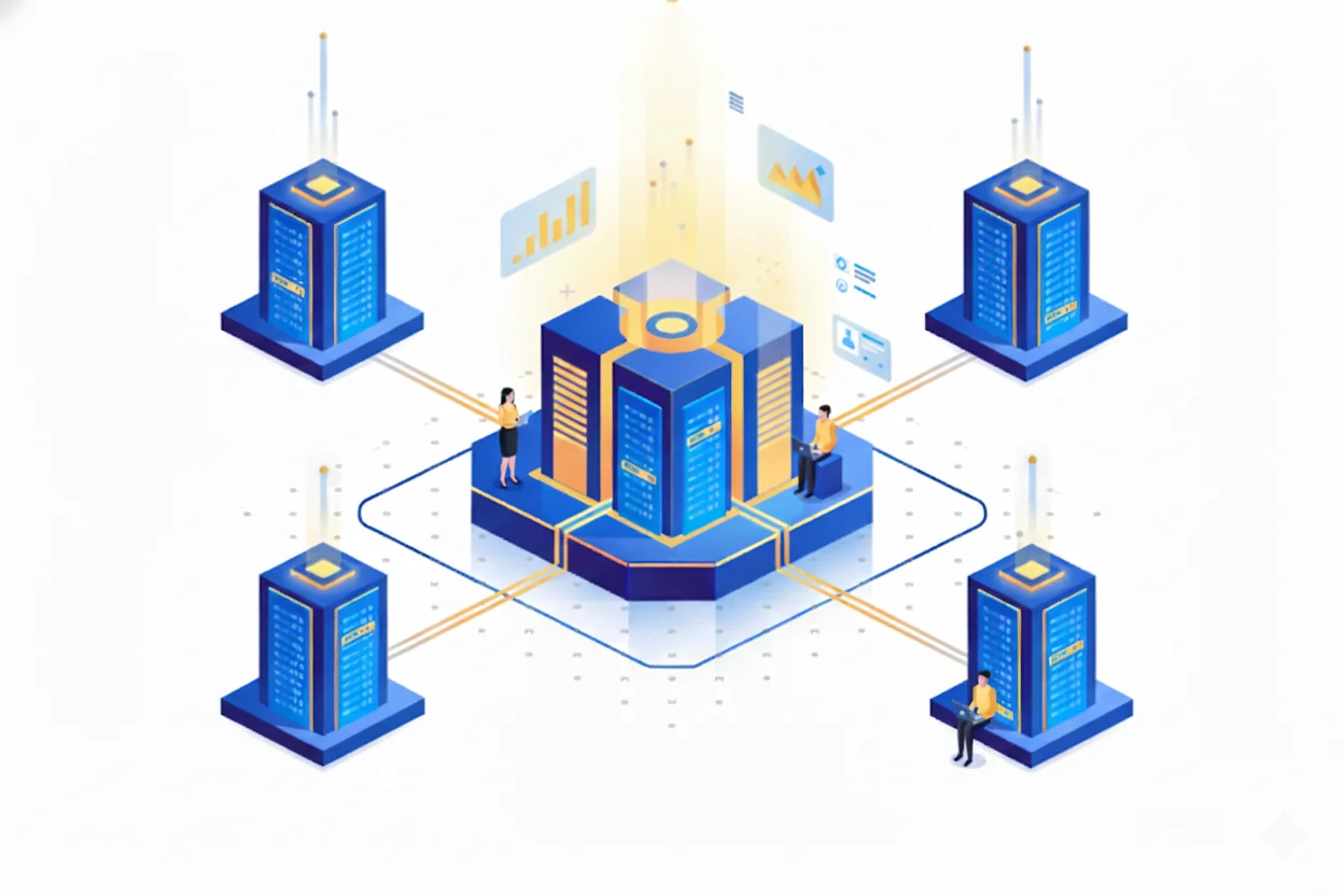 VPS Hosting Animation