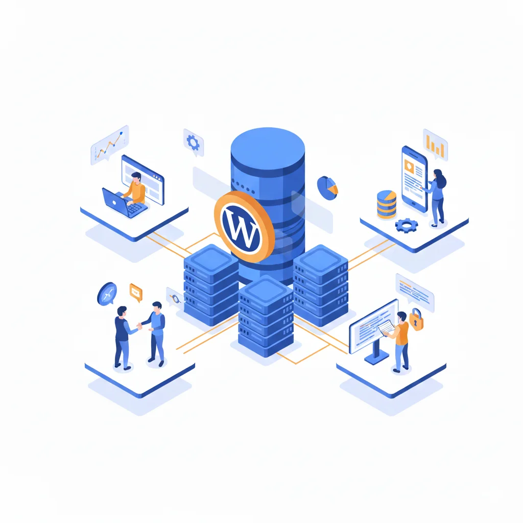 WordPress Hosting Animation